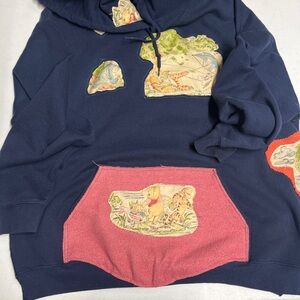 Custom Winnie the Pooh thrift flip hoodie